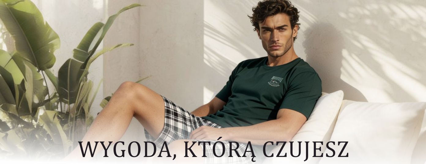 piżama męska wygoda 