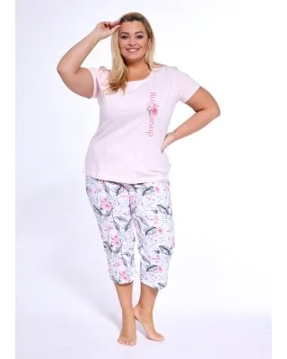 Piżama damska KR Dreaming 2  670/327  size+