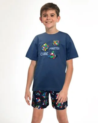 Piżama Boy Young Cube  790