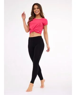 Legginsy damskie czarne 605/01