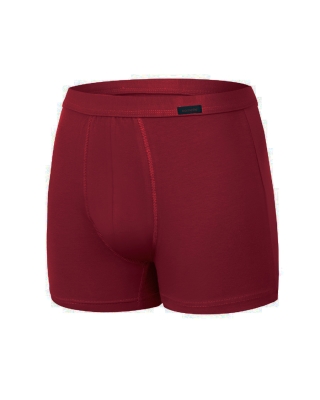 Bokserki męskie bordowe Autentic claret 220/43 CORNETTE wygodne komfortowe obcisłe