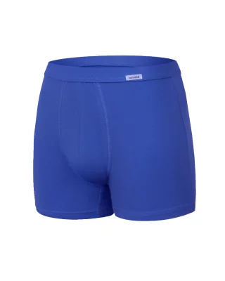 Bokserki męskie niebieskie kobalt Autentic claret 220/42 CORNETTE wygodne komfortowe obcisłe