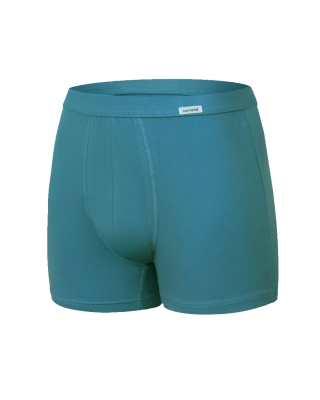 Bokserki męskie turkusowe Autentic AU petrol 220/41 CORNETTE wygodne komfortowe obcisłe