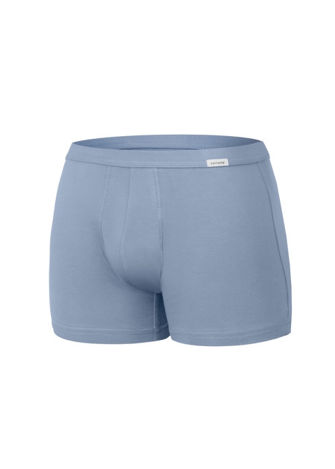 Bokserki męskie niebieskie Autentic CORNETTE AU blue stone mini 223/47 CORNETTE wygodne komfortowe