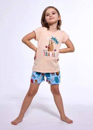 Piżama Girl Kids KR  Travel 2 787/110